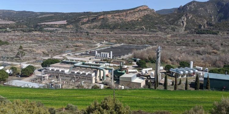 Planta de cogeneración de El Grado (Huesca) de Neoelectra.