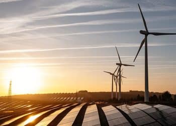 Parque híbrido de EDP Renewables.