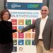 Silvia Sanjoaquín, presidenta de Gasnam-Neutral Transport, y Zoilo Ríos, responsable de Nuevas Energías de la Confederación Española de Empresarios de Estaciones de Servicio (CEEES).