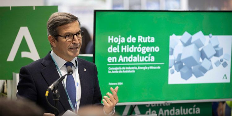 Intervención de Jorge Paradela, consejero de Industria, Energía y Minas de la Junta de Andalucía, en el I Congreso Nacional del Hidrógeno Verde.