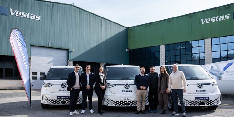Vestas Viveiro recibe sus 13 primeros VW ID.Buzz Cargo.