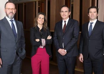 Socios de la firma de White & Case presentes en la jornada.