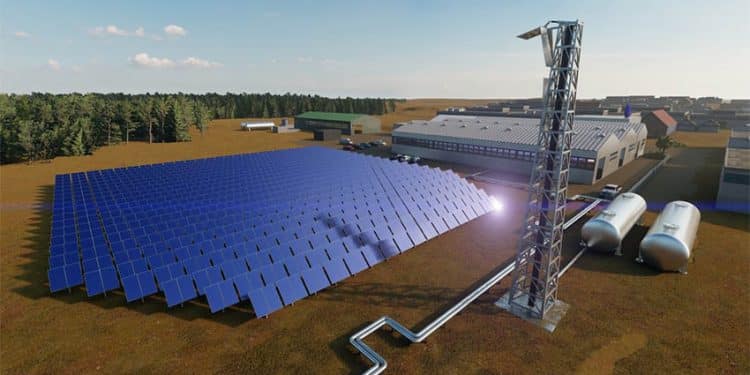 Bluesolar construye su primer planta híbrida en Puertollano.