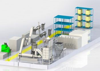 Proyecto Superplant de Greene para su planta piloto de Elche.