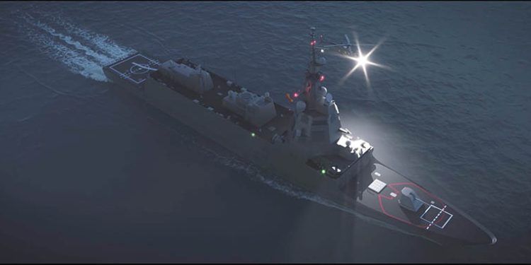 Navantia Ferrol produce componentes para la fragata F-110.