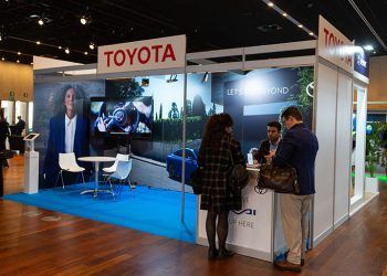 Stand de Toyota en EHEC 24.