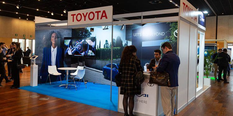 Stand de Toyota en EHEC 24.