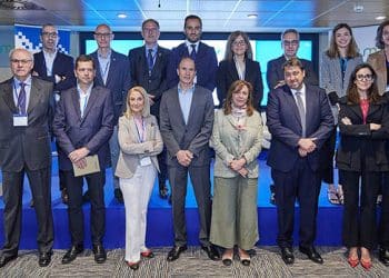Participantes en la jornada de Funseam y Exolum sobre hidrógeno renovable.