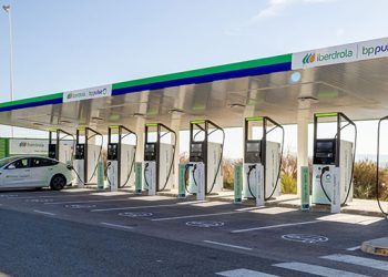 Hub de recarga de Iberdrola l bp pulse.