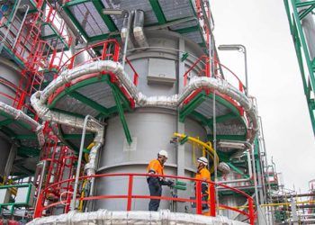 Repsol produce combustibles renovales en Cartagena.
