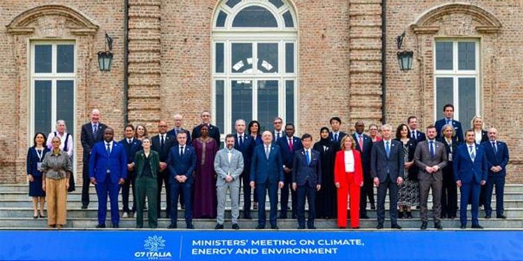 Cumbre del G7. Imagen: IRENA.