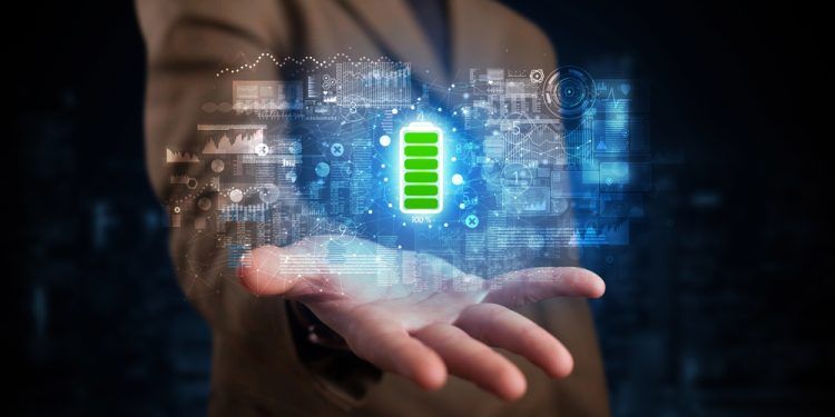 batería de metal de litio