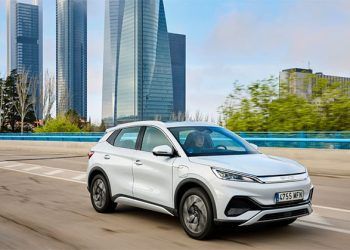 Una de los productores de coches eléctricos chinos es BYD. En la imagen el BYD ATTO 3.