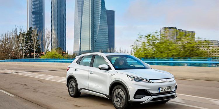 Una de los productores de coches eléctricos chinos es BYD. En la imagen el BYD ATTO 3.