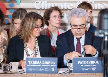 Teresa Ribera, presidenta de la comisión para la justicia social energética de la Agencia Internacional de la Energía