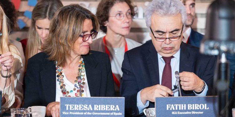 Teresa Ribera, presidenta de la comisión para la justicia social energética de la Agencia Internacional de la Energía