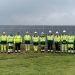 Acto de inauguración de la planta fotovoltaica para autoconsumo energético de Exolum en Misterton.
