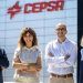 Cepsa liderará el grupo de trabajo Green IA. Imagen: El equipo de Cepsa, David Villaseca, director de Digital, Yolanda González, DPO, Jesús Oliva, responsable de Advanced Analytics, y Cristina Fabre, directora de Auditoría, Cumplimiento y Riesgos.
