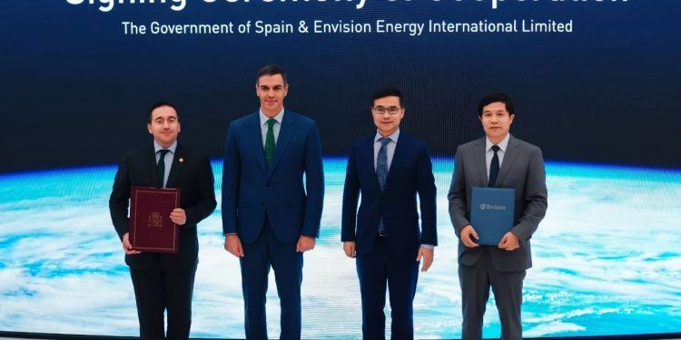Envision abrirá en España el primer parque industrial integrado de hidrógeno verde con emisiones netas cero de Europa