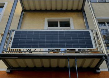 panel solar para balcón de la empresa china Sunman