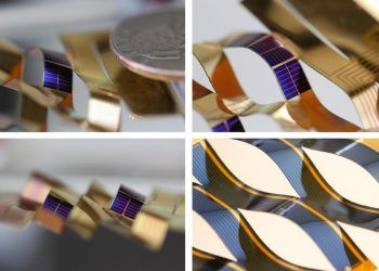 Panales solares autoplegables basados en el Kirigami