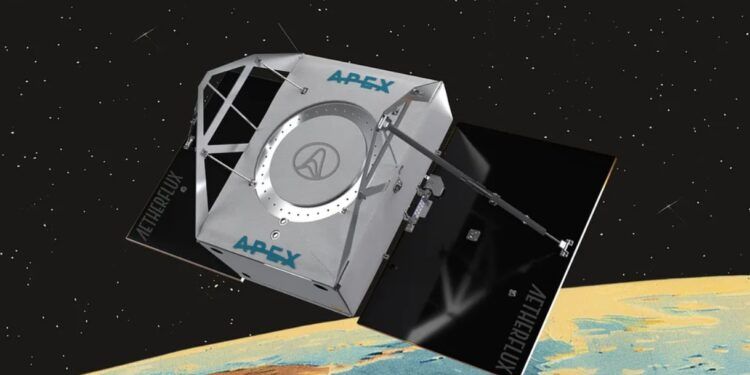 proyecto de energía solar en el espacio Aetherflux