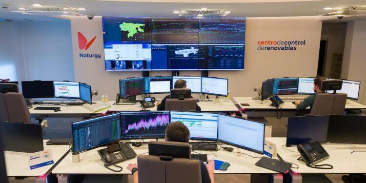 Centro de Control de Renovables de Naturgy en A Coruña