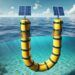 Kinocil invento flotante que logra electricidad barata con las olas del mar