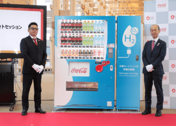 Coca-Cola presenta máquinas que funcionan sin electricidad: el secreto está en el hidrógeno