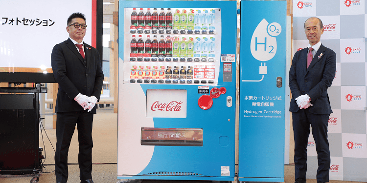 Coca-Cola presenta máquinas que funcionan sin electricidad: el secreto está en el hidrógeno
