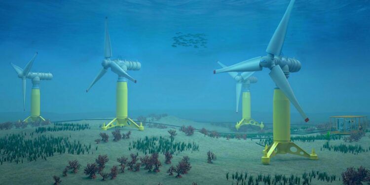 Proyecto piloto NH1 de Normandie Hydroliennes