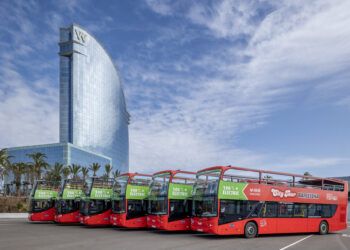 autobuses eléctricos en Barcelona