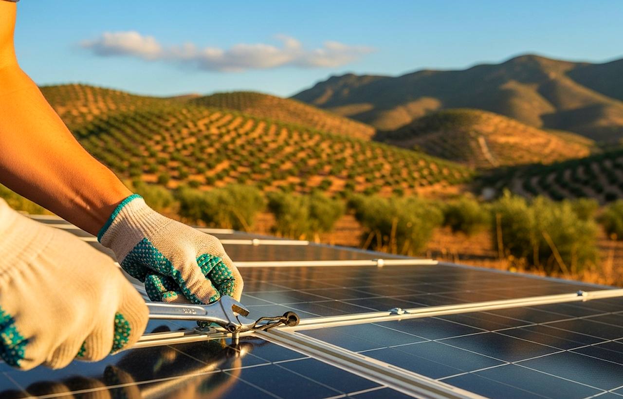 Energía solar contra la despoblación en Almería