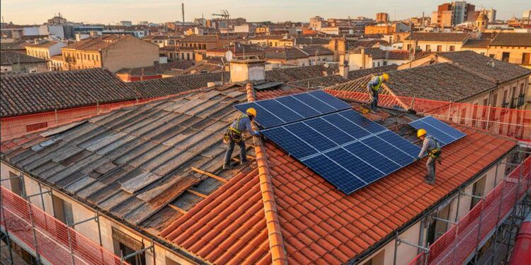 Tejados en España con gran potencial para autoconsumo solar