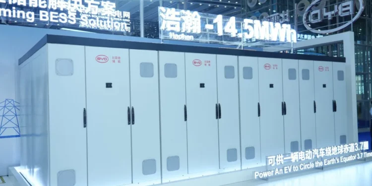 megabatería BYD revoluciona el almacenamiento renovablerenovable