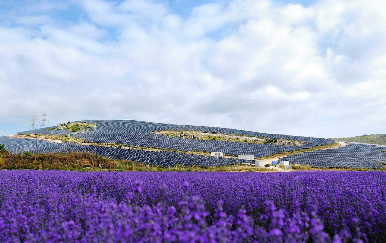 Planta solar de Apple en Grecia