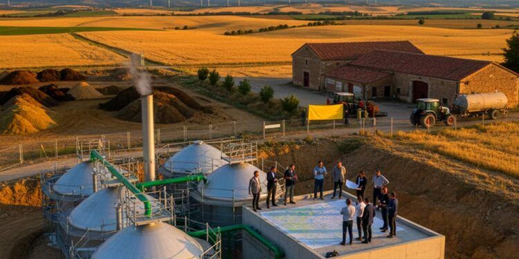 Sólo cinco de quince plantas de biogás en Castilla y León están operativas, las demás están en tramitación o construcción, generando debate político, vecinal y ambiental.