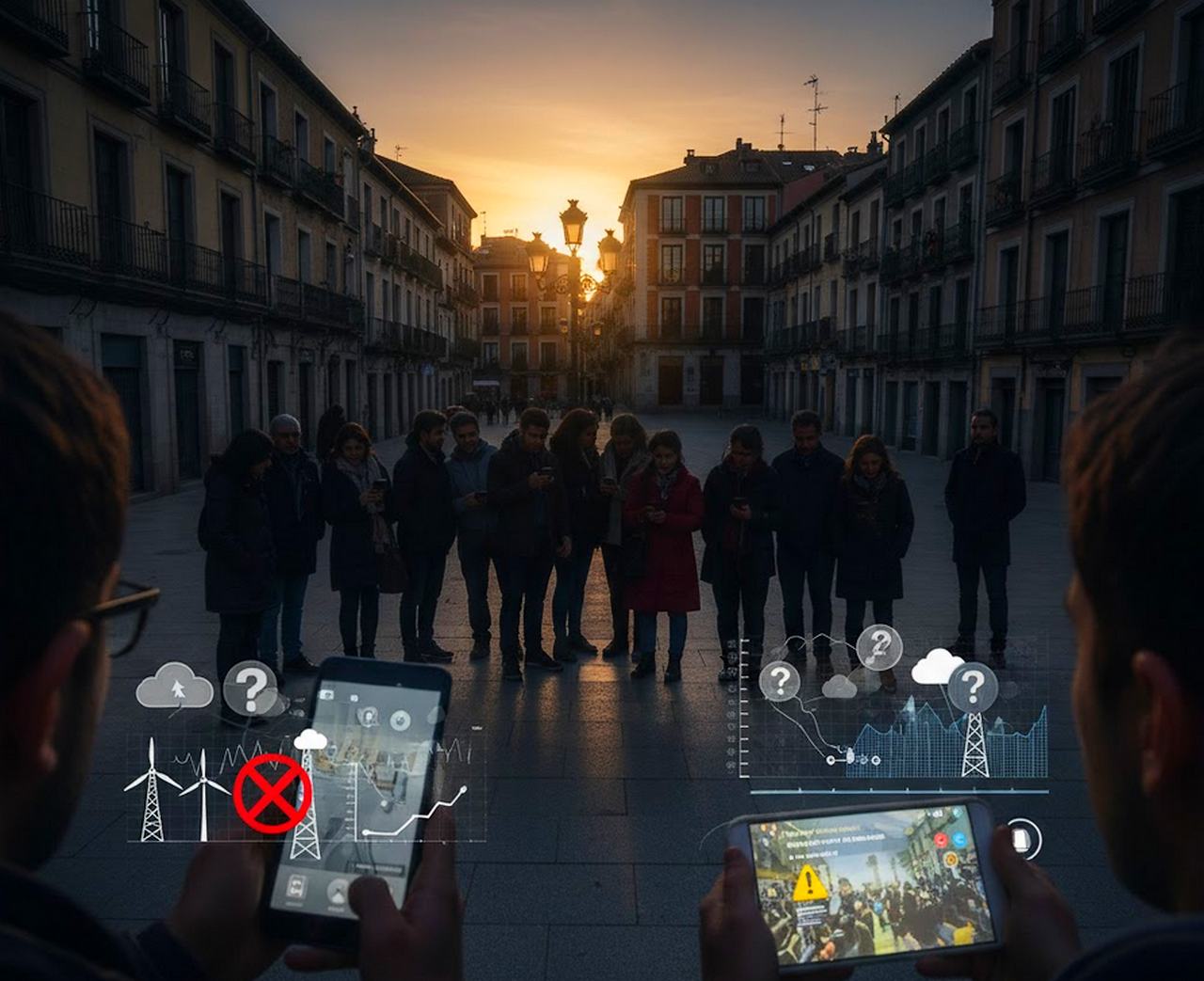 Desinformación climática tras el apagón del 28 de abril