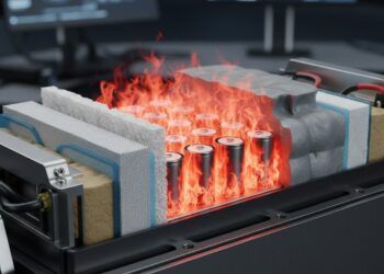 Los materiales de protección contra incendios pueden frenar la fuga térmica en las baterías de coches eléctricos
