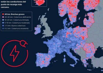 Faltan puntos de carga para coches eléctricos en Europa