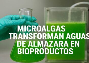 Unas microalgas convierten las aguas de almazara en recursos útiles para combustibles y fertilizantes.