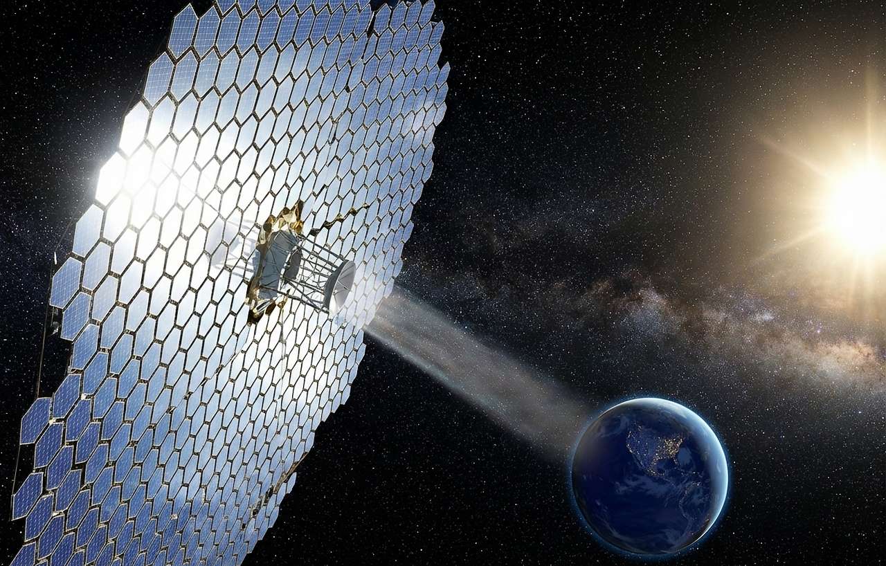 Gracias a la energía solar espacial, los hogares podrían recibir corriente constante directamente desde unos satélites equipados con paneles de alta eficiencia situados fuera de nuestra atmósfera