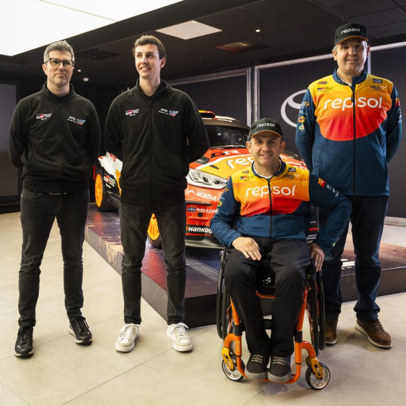 El corredor catalán del Repsol Toyota Rally Team se puso a los mandos hace poco del Yosh-e GR