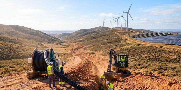 Castilla y León aprueba una planta híbrida en Soria de 50 megavatios. La obra destaca por ocultar bajo el suelo casi toda la conexión eléctrica para proteger el entorno natural.