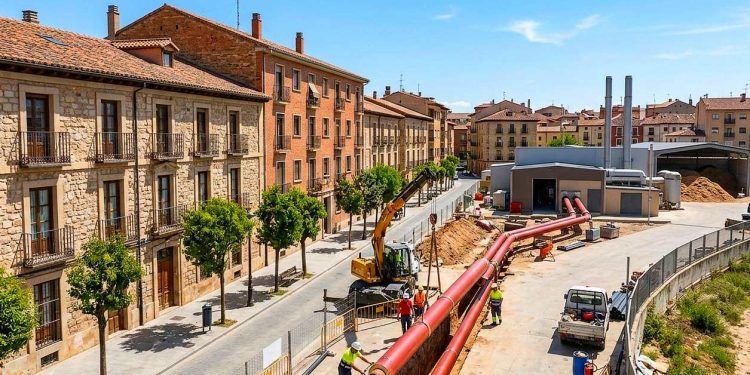La red de calor con biomasa se presenta como la solución definitiva frente a las subidas descontroladas del gasóleo y el gas.