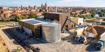 La Junta de Castilla y León licita una red de calefacción centralizada para abastecer a más de 28.000 viviendas mediante biomasa forestal local.