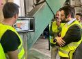 Joan Groizard inspeccionó en mayo la central ‘Soria II’ para conocer cómo las redes de calor renovables integran la biomasa en la industria soriana, reforzando la eficiencia y la sostenibilidad local.