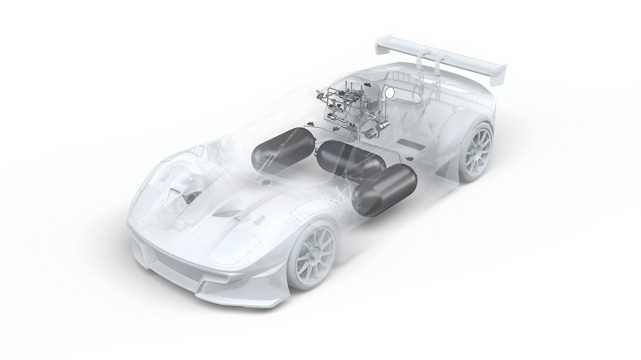 El prototipo Ligier JS2 RH2 demuestra que un motor V6 de gasolina puede funcionar con hidrógeno, conservar numerosos componentes y alcanzar 653 CV junto a 880 Nm.