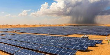 Plantas solares y lluvia en el desierto: los cálculos apuntan a que una gran instalación fotovoltaica puede favorecer la formación de nubes si reúne una serie de determinadas condiciones.