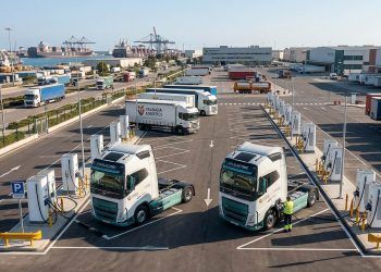 Próxima estación de recarga de camiones eléctricos en Valencia